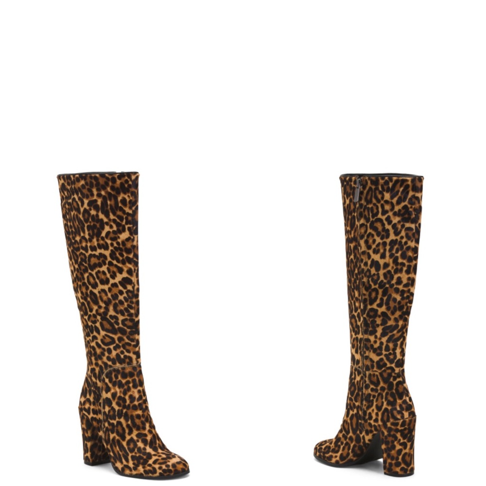 BNWB Kenneth Cole New York leopard boots